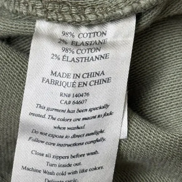 Faherty Shorts Womens 26 Olive Green Arlie Day Utility Patch Pockets Cinch Back - Picture 3 of 8